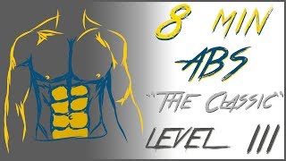 8 Min Abs Level 3 [upl. by Virgin]