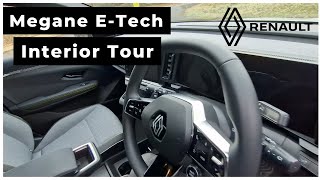 Interior Tour of the Renault Megane ETech Techno Spec [upl. by Anial]