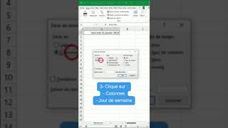 Ecris tous les jours ouvrés jusqu’à la fin de l’année en 5 secondes 💨  Astuce Excel [upl. by Yanrahc21]