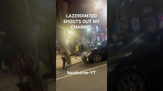 Lazerdim shouts out my channel automobile dodgechargersrt schoolvideo [upl. by Niaz]