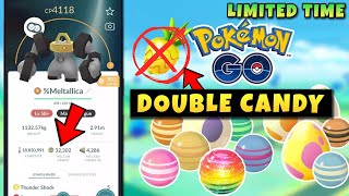 Get Unlimited Double Candy in Pokemon Go in 1 Minute  Pokemon Go New 2023 Free Double Candy Event [upl. by Tacye]