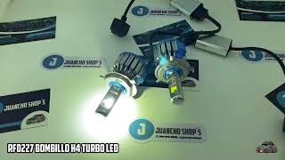 RF0227 Bombillo H4 Turbo LED [upl. by Arney]