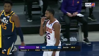 Mikal Bridges Defense On Donovan Mitchell  Jazz vs Suns  December 31 2020 [upl. by Kallista]