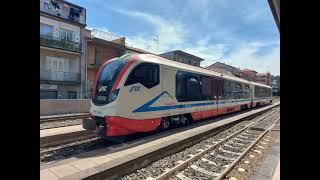 Ferrovia Circumetnea  Visioni dal treno quotVulcanoquot da Catania verso Randazzo [upl. by Adnilram858]