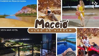 VLOG EM MACEIÓ Tour pelo hotel Vistamar preços praia do Gunga passeio na orla looks e mais [upl. by Thora]