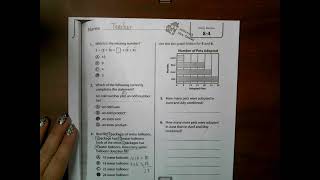 enVision Math Topic 8 Lesson 4 Daily Review [upl. by Balcer]