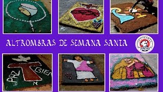 Alfombras de semana santa [upl. by Llertnek783]