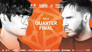 WING 🇰🇷 vs IMPROVER 🇷🇺  GRAND BEATBOX BATTLE 2023 WORLD LEAGUE  Solo Quarter Final [upl. by Rachel546]