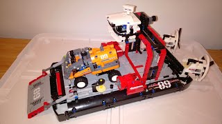 Cool Lego Technic 42076 Hovercraft 2018 Set Quick Look  Piece Overview  Piece Tour [upl. by Ailedua]