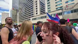 Défilé de la Fierté Montréal Parade Quebec Canada 🇨🇦 Aug 13 2023 [upl. by Assetak]