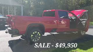 2022 CHEVY 2500 HD  8 FT BED  DURAMAX DIESEL [upl. by Sadler]