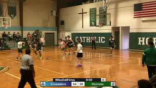 District Game Catholic High of Pointe Coupee Hornetsjv vs Westminster Christian Academy Crusaders [upl. by Hardi]