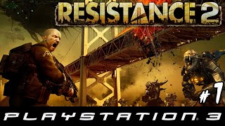 Resistance 2 PS3 1  Ангары базы АСНИП  SRPA Station Igloo Iceland  Прохождение  Walkthrough [upl. by Amado]