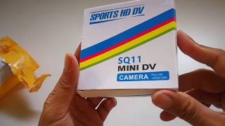 Sports HD DV  SQ11 MINI DV Camera [upl. by Reffinej962]