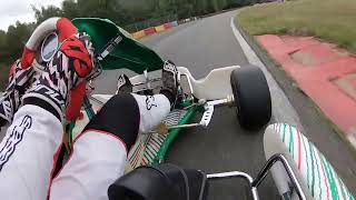 Kartclub KerpenManheim testing  Junior Rotax [upl. by Latterll591]