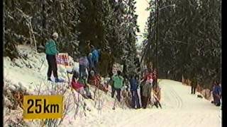 Holmenkollen 1989  50 km  World Cup [upl. by Retse171]