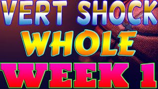 The ENTIRE Vert Shock Week 1 Exercises To INCREASE Your Vert 15 INCHESFOLLOW ALONG [upl. by Sabella913]