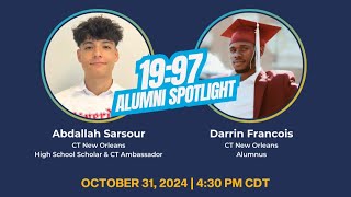 1997 Alumni Spotlight Series  October 2024 [upl. by Roque]