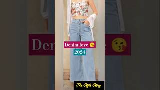 😻 Denim Remix How to Style Classic Jeans for Modern Looks shorts shortvideo [upl. by Anastice44]