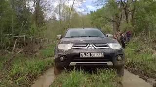 Mitsubishi Pajero Sport offroad покатушки бездорожье внедорожник грязь [upl. by Brandes]