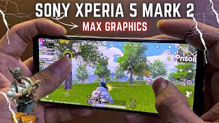 Sony Xperia 5 Mark 2 Pubg Test With Max Graphics  battery Drain Test  Heating Test In 2023 [upl. by Fital]