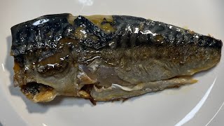 346 Grilled Norwegian mackerel ノルウェー産クリーンサバ焼き Grillet ren norsk makrell ASMR Mukbang ❤️おいしい  うまい [upl. by Einohpets51]