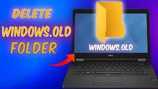 How to delete the WindowsOld Folder on Windows 11 23H2  2024 [upl. by Enilaf]