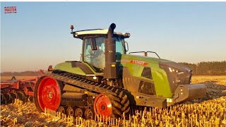 673 HP FENDT 1167 Vario MT Tractor Disk Ripping [upl. by Quintilla646]