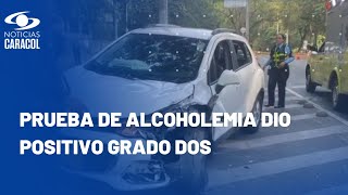 Conductor que provocó accidente en ciclovía Medellín estaba ebrio y se quedó dormido [upl. by Amiel605]