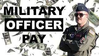 Military Officer Pay  What does a Lieutenant make O1O2 [upl. by Wenona201]