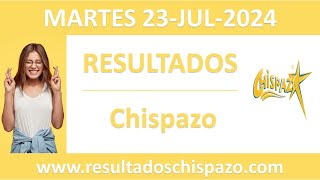 Resultado del sorteo Chispazo del martes 23 de julio de 2024 [upl. by Aleac564]