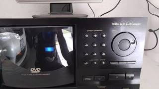 Vintage Pioneer DVF727 3001 Multi DVDCD ChangerPlayer Jukebox Demo [upl. by Maryanna17]