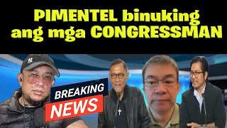 PIMENTEL binukingang mga CONGRESSMAN [upl. by Xaviera933]