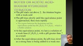 Ch1416 Weak AcidStrong Base Titrations [upl. by Anegroeg]