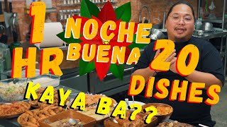 1 HOUR NOCHE BUENA 20 DISHES  Ninong Ry [upl. by Punke]