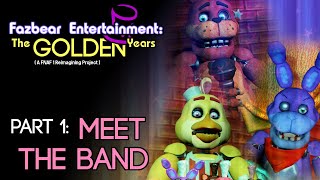 FNAF 1 Animatronic Redesigns  A FNAF 1 REIMAGINED PROJECT fnaf [upl. by Hildie]