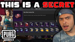 SECRET CYBER WEEK CRATES you DO NOT want to MISS 👀 PUBG MOBILE [upl. by Maye]