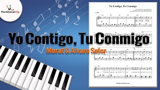 Partitura Yo Contigo Tu Conmigo Morat Y Alvaro Soler [upl. by Croft]