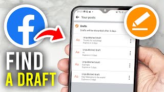 How To Find A Draft Post On Facebook  Full Guide [upl. by Benedic578]