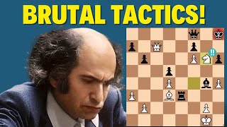 Mikhail Tal’s FEARLESS Chess A Tactical Storm at Taxco 1985 [upl. by Mozza]