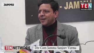 Press Conference of Div Com Jammu Sanjeev Verma on Current situation of Jammu City [upl. by Nnorahs453]