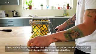 Easy Pasta recipe for Roasted Squash Caramelle  Colourful Fresh Pasta [upl. by Diego845]