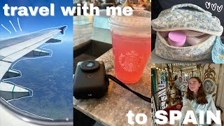 travel with me to SPAIN ✈️  early morning 2 flights 10 hour layover spain diaries ep 2 [upl. by Leonardo]