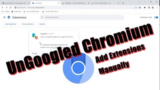 Add Extensions to Ungoogled chromium [upl. by Milde36]