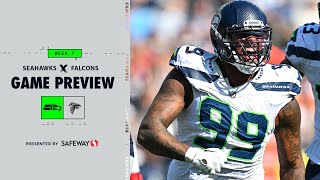 Seahawks at Falcons Game Preview  2024 Week 7 [upl. by Ahsemrac214]