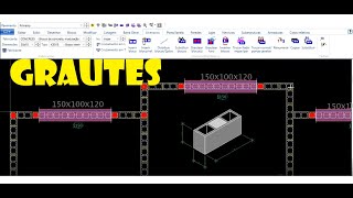 DEFININDO OS PONTOS DE GRAUTE NO ALVEST  ALVENARIA ESTRUTURAL [upl. by Iras]