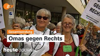 heute journal vom 03082024 quotOmas gegen Rechtsquot Ausschreitungen in England Wahlen in Venezuela [upl. by Jerrine837]