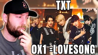 TXT  0X1LOVESONG MV amp LIVE Performance Reaction Metalhead Reaction [upl. by Darnall49]