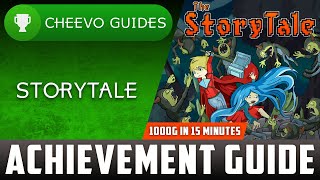 The Storytale  Achievement  Trophy Guide XboxW10 1000G IN 15 MINUTES [upl. by Analli]