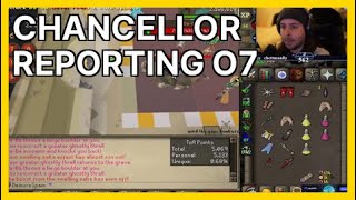 Chancellor reporting o7 PureSpam  OSRS Highlights [upl. by Adlin601]